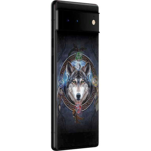 Brigid Ashwood Celtic Wolf Guide Google Pixel 6 Pro Skin